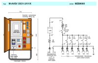 MERZ Anschlussverteilerschrank 22 kVA (MZB9000 M-AVEV 35/21-3/V1/X 7)