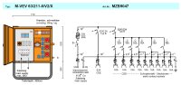 MERZ Verteilerschrank 44 kVA (MZB9047 M-VEV 63/211-6/V2/X...