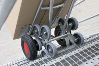 VARIOfit Aluminium Treppenkarre mit 2 fünfarmigen...