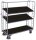 VARIOfit Etagenwagen mit 3 Drahtgitterböden verzinkt
