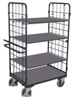 VARIOfit Etagenwagen hoch mit Totmannbremse, RAL 7016...