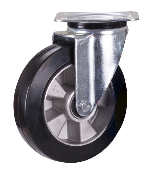 VARIOfit Lenkrolle Elastikvollgummi