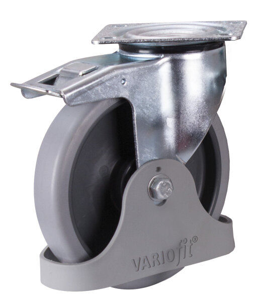 VARIOfit Bremsrolle thermoplastisch grau