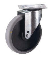 VARIOfit Lenkrolle elektrisch leitfähig grau