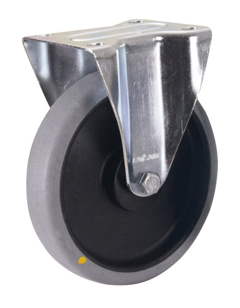 VARIOfit Bockrolle elektrisch leitfähig grau