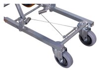 VARIOfit Sperrgutkarre mit Stützrädern