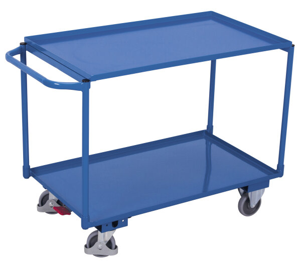 VARIOfit Tischwagen mit 2 Ladeflächen
