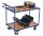 VARIOfit Tischwagen mit 2 Ladeflächen und Totmannbremse