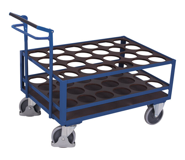 VARIOfit Stahlflaschenwagen mit Totmannbremse