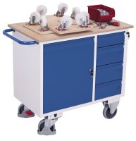 VARIOfit Werkstattwagen mit 4 Schubladen