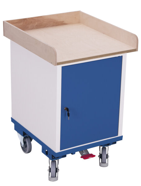 VARIOfit Flügeltürschrank mit 1 Ladefläche