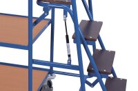 VARIOfit Kommissionierwagen mit 3 Ladeflächen, hoch