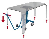 VARIOfit Tisch-Heberoller