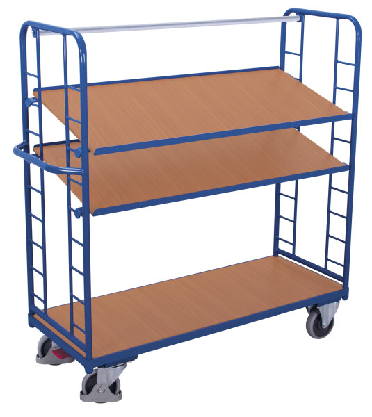 VARIOfit Etagenwagen mit 3 Holzböden