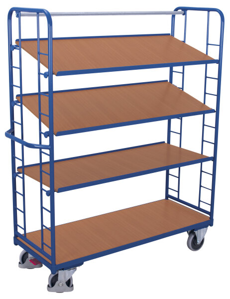 VARIOfit Etagenwagen mit 4 Holzböden