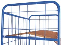 VARIOfit Etagenwagen hoch mit klappbaren Etagenböden