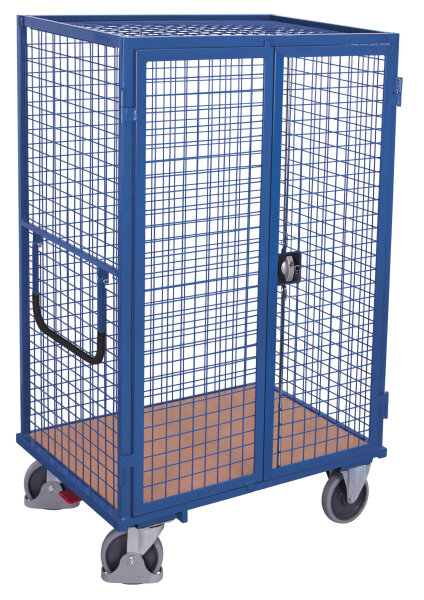 VARIOfit Etagenwagen fest verschweißt, RAL 7016