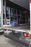 VARIOfit Stahlrohrkarre mit großer Schaufel