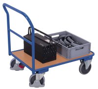 VARIOfit Vierwandwagen mit Holz