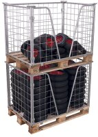 VARIOfit Palettenaufsatz Typ 63, verzinkt Abmessungen (mm) 1200 x 800 x 1600 vpa-080.026