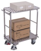 VARIOfit Aluminium Klappbügelwagen mit 2 Etagen ap-450.813