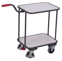 VARIOfit ESD Griffroller mit 2 Ladeflächen sw-450.832