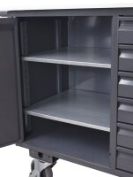 VARIOfit ESD Werkstattwagen mit 6 Schubladen sw-985.021