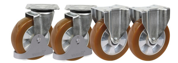 VARIOfit Radsatz Polyurethanbereifung rsa-200.403