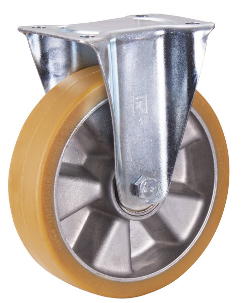 VARIOfit Bockrolle Polyurethan, 200 x 50 mm, 92° Shore A bpt-200.001