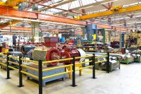 d-flexx Schiebetor OSCAR 113-163 aus Polyethylen, Rammschutz, freistehend installierbar