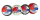 Profibau Elektroisolierband BS100-111 Weiß, Rot, Grau, Schwarz, 15 mm Breite, 10 m Rolle