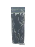 Kabelbinder weiß & schwarz, 100er Pack PA66