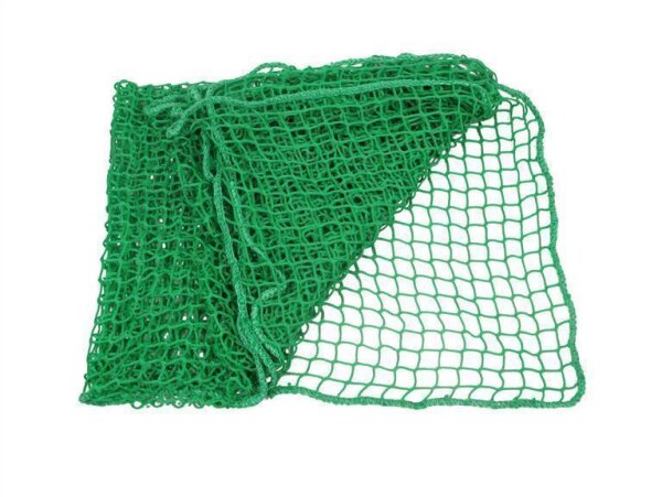 Profibau Anhänger-/Containerabdecknetz BS100-126 aus Polypropylen, Maschenweite 35x35 & 45x45 mm, 2,7 mm Durchmesser, Verstärkter Rand