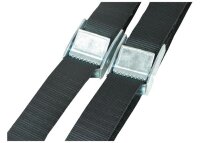 Profibau Gurtklemmen-Zurrgurt BS100-129 schwarz, 25 mm...