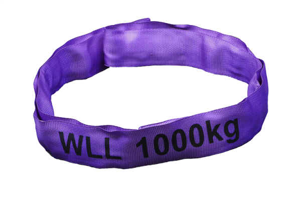 MMXX Rundschlinge, Tragkraft 1000 kg, 1 -6 m lang, violett