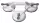 Profibau Saugheber BS100-143 Aluminium 1 bis 3 Köpfe, 40-100 kg Tragkraft, 125 mm Gummischeibe