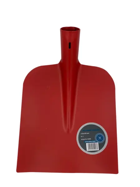 Holsteiner Schaufel BS100-153 Gr. 2 rot, 1,60-1,85 mm Dicke, ohne Stiel