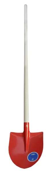 Profibau Frankfurter Schaufel BS100-155 Gr. 5 Rot Pulverbeschichtet, Gehärtet, Blattmaß 300 x 270 mm