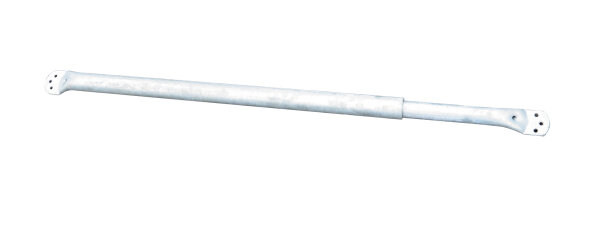 MÜBA Teleskoprohr für Treppenschalung 12410 Gr. 2 verzinkt, längenverstellbar 1,46-2,00 m