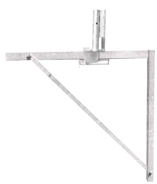 MÜBA Schalkonsole 11270 verzinkt, Verstellbereich 0-700 mm, für auskragende Decken