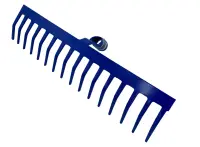 MMXX Straßenrechen ohne Stiel, leicht, 12-16 Zinken