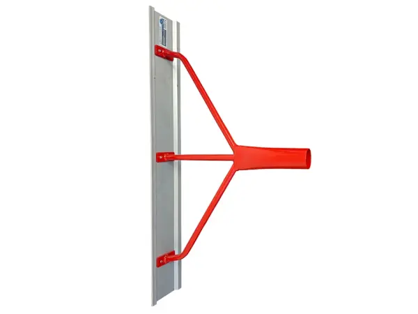 Alu-Teerverteiler BS100-206 profiliert, Breite 600/800 mm, Stielaufnahme 32 mm