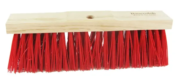 Profibau Straßenbesen Bauernlob BS100-231 Elaston Buchenholz Flachholz, Breite 400/500/600 mm, 6 Reihen