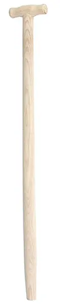Spatenstiel Esche mit T-Griff / Knopf-Griff