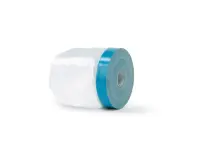 PE-Abdeckfolie mit Gewebeklebeband BS100-254 transparent,...