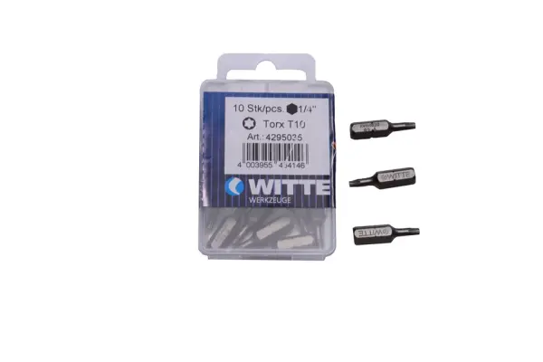 Profibau Torx Bitbox BS100-264 Größe T10/15/20/25/30, 10-teilig