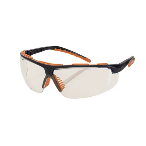 Artispec 300 Schutzbrille 60960 Navy-Blue Orange / Clear, Kratz- und Beschlagfrei, UV 400