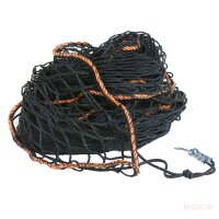 Flesta® Containernetz 101-168 in 10 Größen, PE schwarz, 4,5 cm Maschenweite, mit Gummiseil