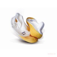 Böck Staubschutzsysteme Überziehschuhe 103-168 gelb Gr. 42-44, autoklavierbar, waschbar bis 90 °C, Kautschuksohle
