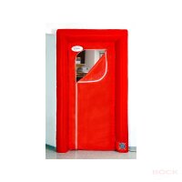 Böck flesta® Selbstaufblasbare Lufttür Staubschutztür 30030135-168 mit Ventilator, 75-105 x 200 cm